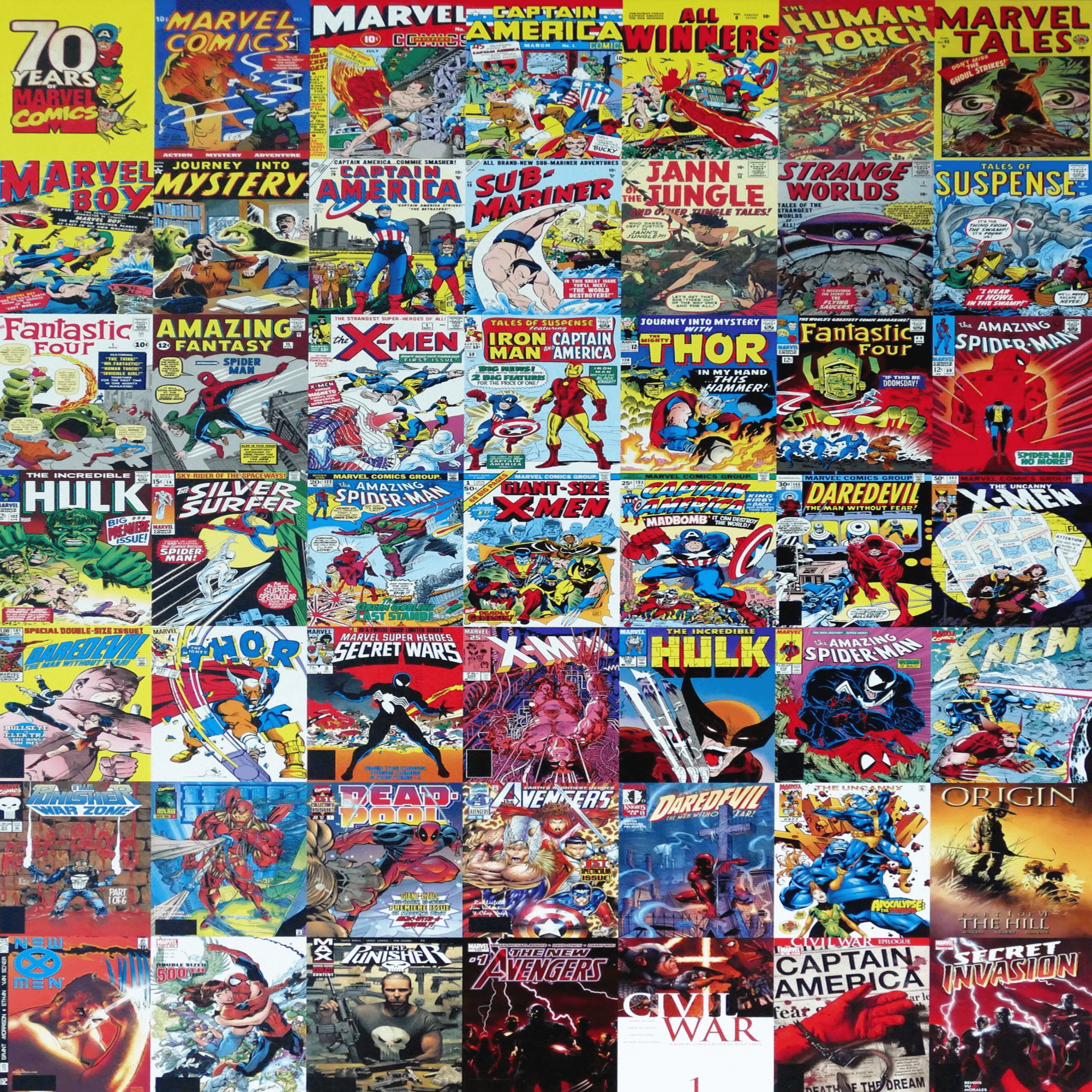 Marvel comic series